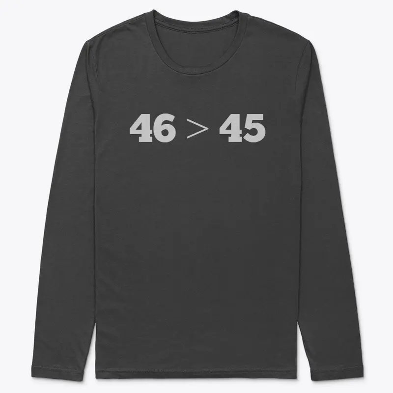 46 > 45